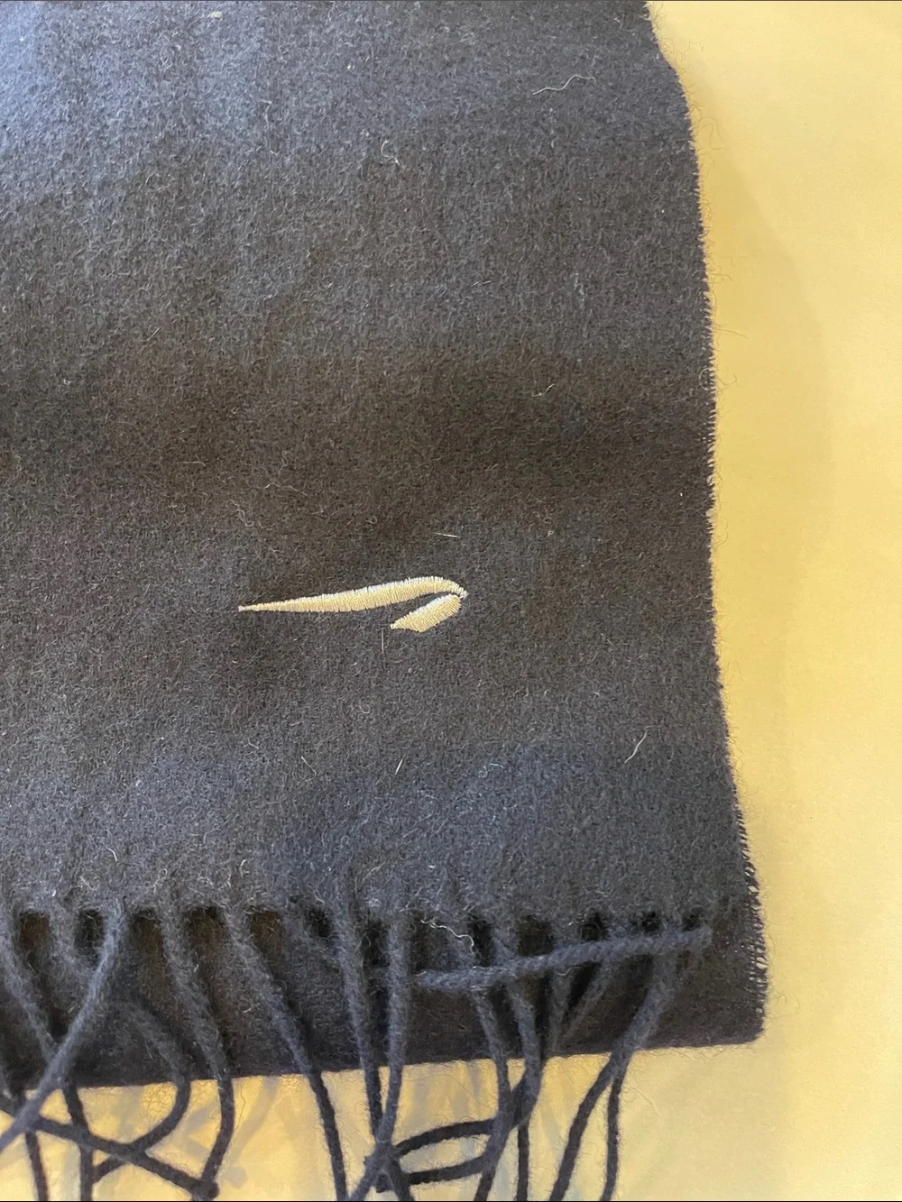 British Airways Cabin Crew Uniform Lambswool Scarf / Wrap by Julien MacDonald